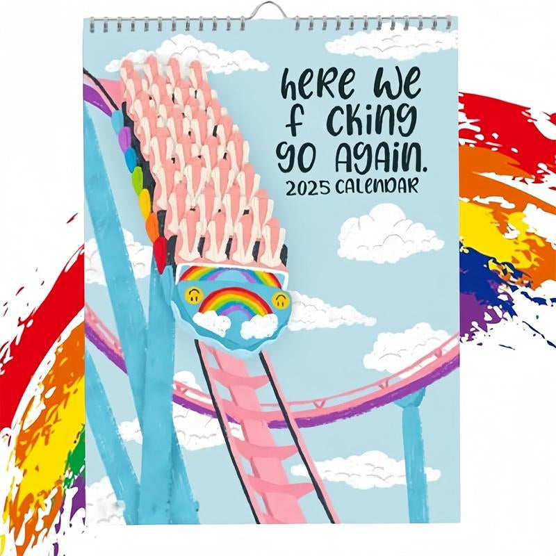 2025 Calendar: Schedule Planner, Ideal Halloween & Christmas Gift