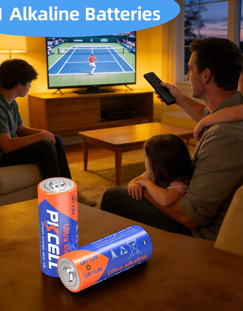 Load image into Gallery viewer, 5 Counts 1.5V LR1/MN9100/E90/N Size Alkaline Batteries, Leak-Proof Batteries, High Performance and Powerful Batteries, Suitable for All Kinds of Electronic Equipment
