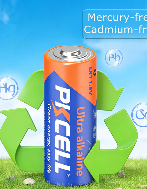 Load image into Gallery viewer, 5 Counts 1.5V LR1/MN9100/E90/N Size Alkaline Batteries, Leak-Proof Batteries, High Performance and Powerful Batteries, Suitable for All Kinds of Electronic Equipment
