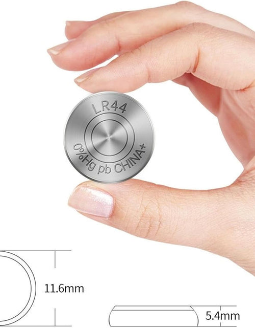 Load image into Gallery viewer, 10PCS AG13 LR44 303 A76 357 SR44 1.5V Battery Button Coin Cell Batteries
