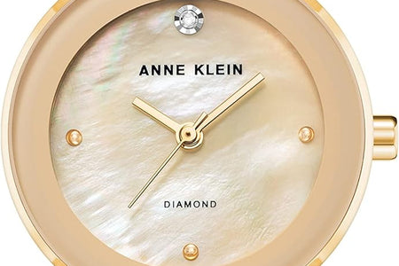 Women'S Genuine Diamond Dial Bangle Watch