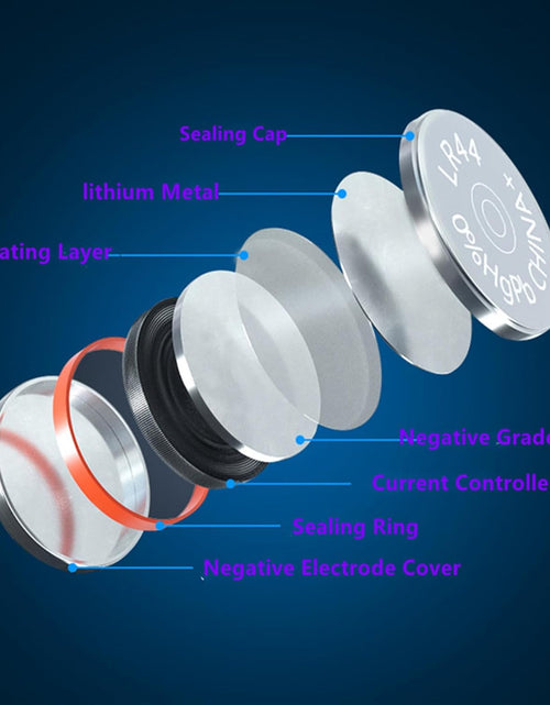 Load image into Gallery viewer, 10PCS AG13 LR44 303 A76 357 SR44 1.5V Battery Button Coin Cell Batteries
