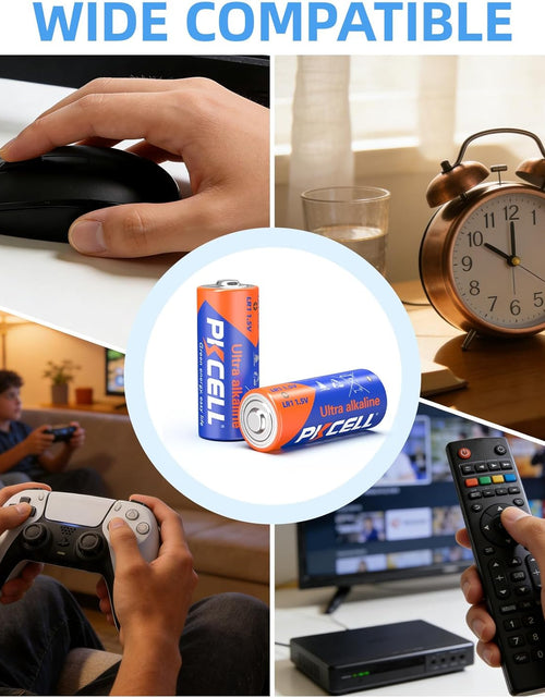 Load image into Gallery viewer, 5 Counts 1.5V LR1/MN9100/E90/N Size Alkaline Batteries, Leak-Proof Batteries, High Performance and Powerful Batteries, Suitable for All Kinds of Electronic Equipment
